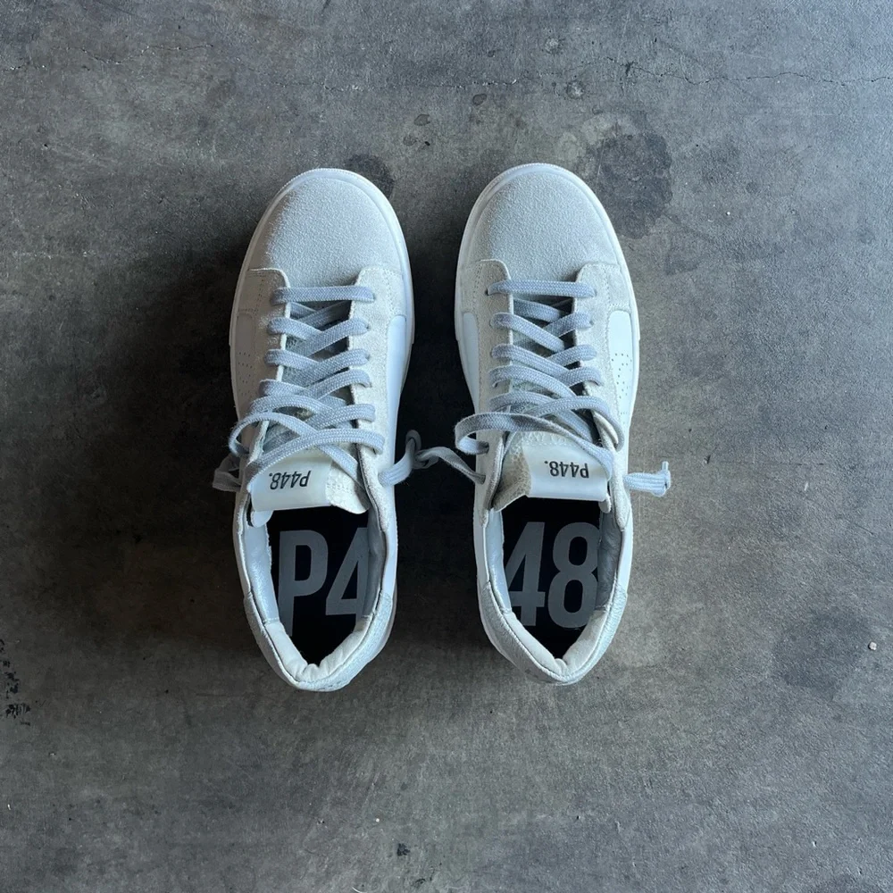 P448 Light Gray Sneakers - Picture 2 of 4